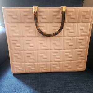 Fendi Large Zucca Sunshine Tote Beautiful NWT